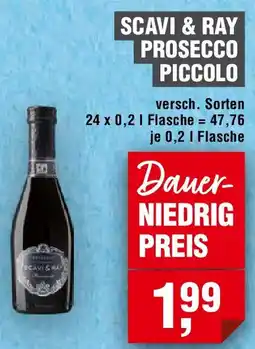 EDEKA Foodservice Scavi & ray prosecco piccolo Angebot