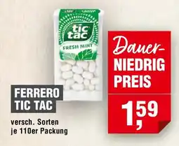 EDEKA Foodservice Ferrero tic tac Angebot