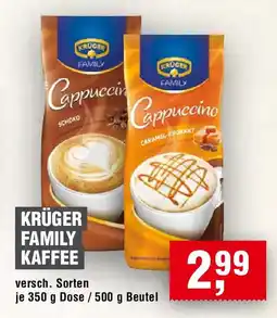 EDEKA Foodservice Krüger family kaffee Angebot