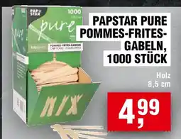 EDEKA Foodservice Papstar pure pommes-frites-gabeln Angebot