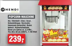 EDEKA Foodservice Hendi popcorn-maschine Angebot