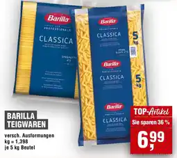 EDEKA Foodservice Barilla Teigwaren Angebot