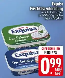 Edeka Exquisa Frischkäsezubereitung Angebot