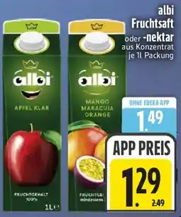 Edeka albi Fruchtsaft oder -nektar Angebot