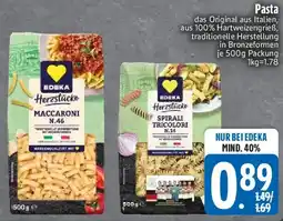 Edeka EDEKA Herzstücke Pasta Angebot