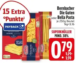 Edeka Bernbacher Die Guten Bella Pasta Angebot