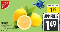 Edeka GUT & GÜNSTIG Zitronen Angebot