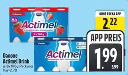 Edeka Danone Actimel Drink Angebot