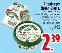 Edeka Altenburger Ziegen-Creme Angebot