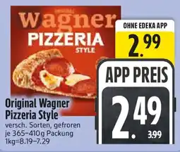 Edeka Original Wagner Pizzeria Style Angebot