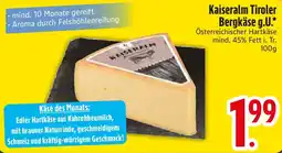 Edeka Kaiseralm Tiroler Bergkäse Angebot