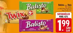 Edeka Balisto oder Twix Angebot