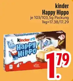 Edeka Kinder Happy Hippo Angebot