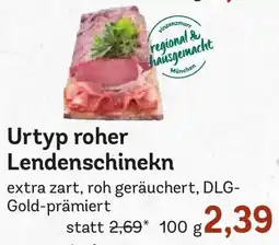 Edeka Urtyp roher Lendenschinekn Angebot