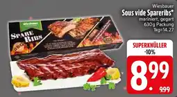 Edeka Sous vide Spareribs Angebot