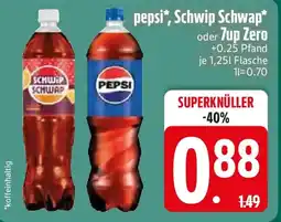 Edeka pepsi, Schwip Schwap oder 7up Zero Angebot
