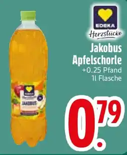 Edeka Jakobus Apfelschorle Angebot