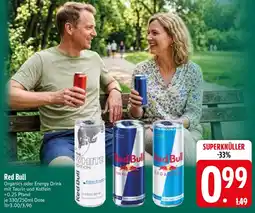 Edeka Red Bull Organics oder Energy Drink Angebot