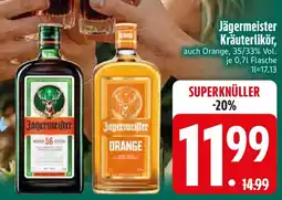 Edeka Jägermeister Kräuterlikör Angebot