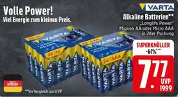 Edeka VARTA Alkaline Batterien Angebot