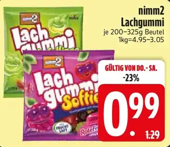 Edeka nimm2 Lachgummi Angebot