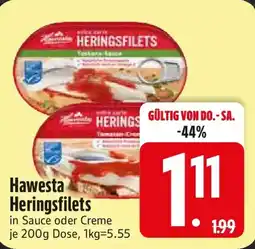 Edeka Hawesta Heringsfilets Angebot