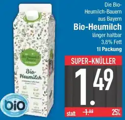E-Center Bio-Heumilch Angebot