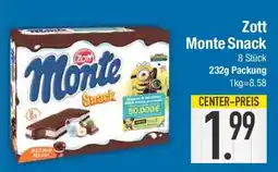 E-Center Zott Monte Snack Angebot