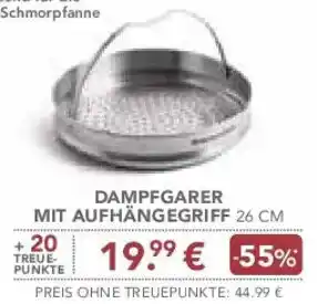 E-Center Dampfgarer mit aufhängegriff Angebot