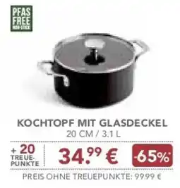 E-Center Kochtopf mit glasdeckel Angebot