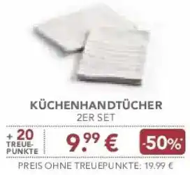 E-Center Küchenhandtücher Angebot