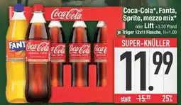 E-Center Coca-Cola, Fanta, Sprite, mezzo mix Angebot