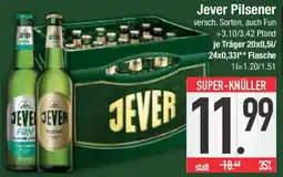 E-Center Jever Pilsener Angebot