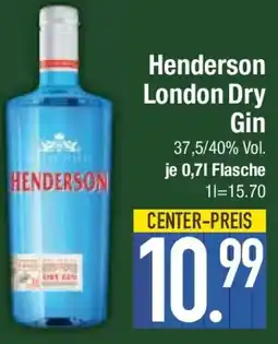 E-Center Henderson London Dry Gin Angebot