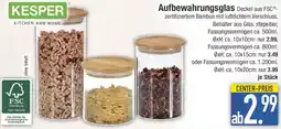 E-Center KESPER Ausbewahrungsglas Angebot
