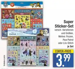 E-Center Super Sticker-Set Angebot