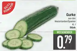 E-Center GUT & GÜNSTIG Gurke Angebot