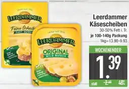 E-Center Leerdammer Käsescheiben Angebot