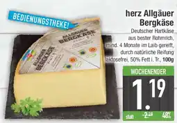 E-Center herz Allgäuer Bergkäse Angebot