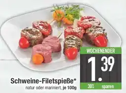 E-Center Schweine-Filetspieße Angebot