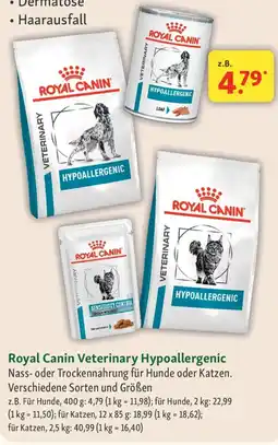 Fressnapf Royal Canin Veterinary Hypoallergenic Angebot