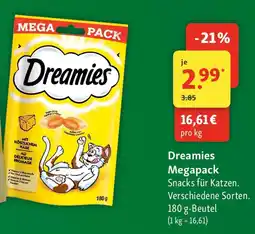 Fressnapf Dreamies Megapack Angebot