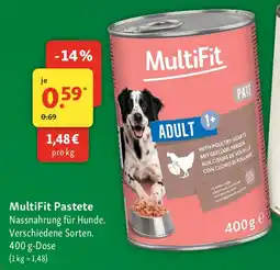 Fressnapf MultiFit Pastete Angebot