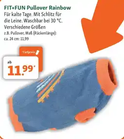 Fressnapf FIT+FUN Pullover Rainbow Angebot