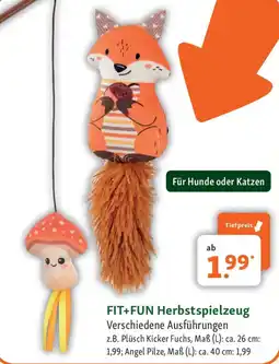 Fressnapf FIT+FUN Herbstspielzeug Angebot