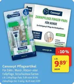 Fressnapf Canosept Zahnpflege-Finger-Pads Angebot