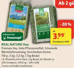 Fressnapf REAL NATURE Heu Angebot