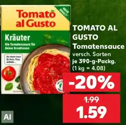 Kaufland Tomato al Gusto Tomatensauce Angebot
