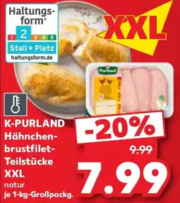 Kaufland K-PURLAND Hähnchenbrustfilet-Teilstücke XXL Angebot