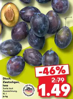 Kaufland Dtsch. Zwetschgen, lose Angebot